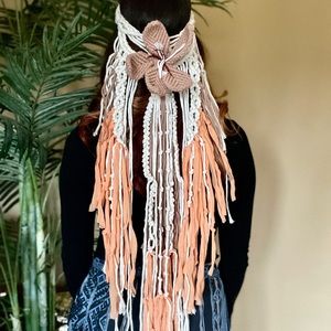 Handmade Macramé Headpiece Accessory